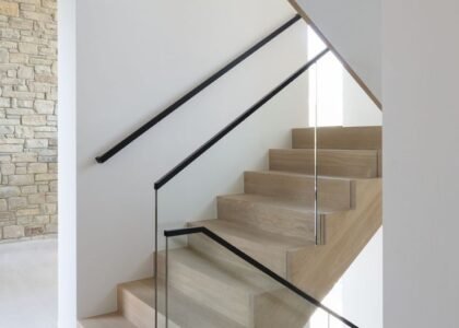 Aluminium and Glass Staircases