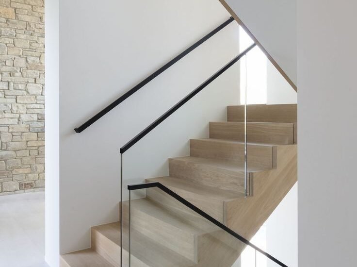 Aluminium and Glass Staircases