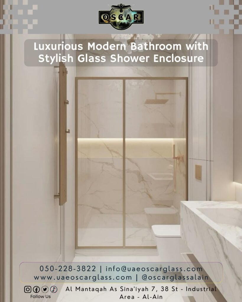 Shower Glass Partitions in Dubai