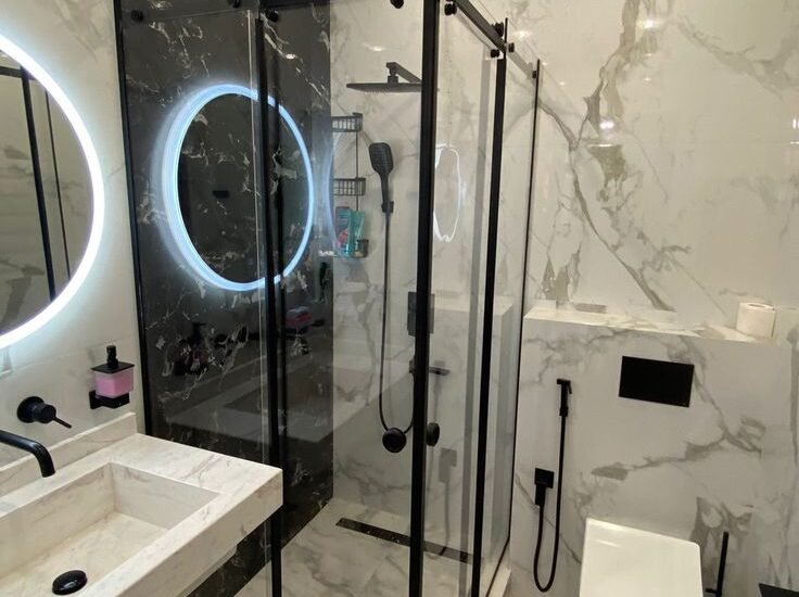 Shower Glass Partitions in Dubai