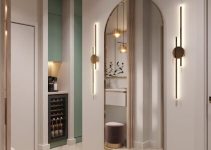 large wall mirror