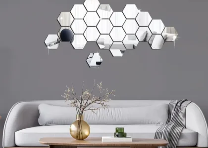 mirror on wall