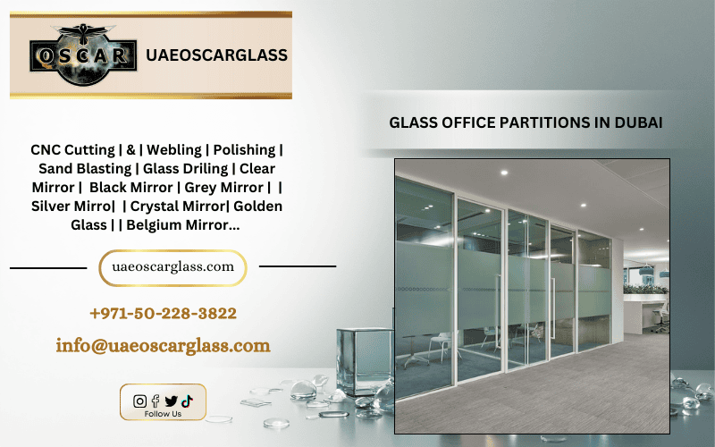 Office Glass Partition Installation in Dubai