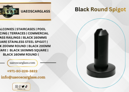 Black Round Spigot