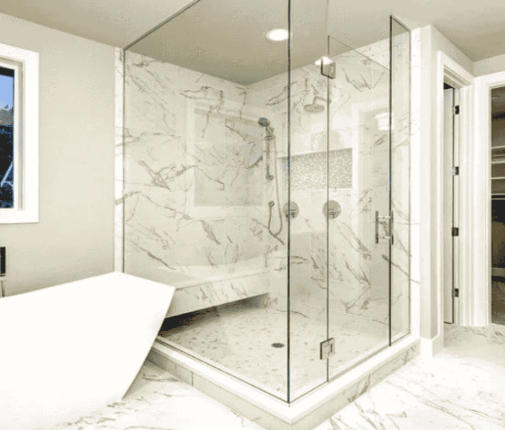 Shower Glass Partition in Dubai