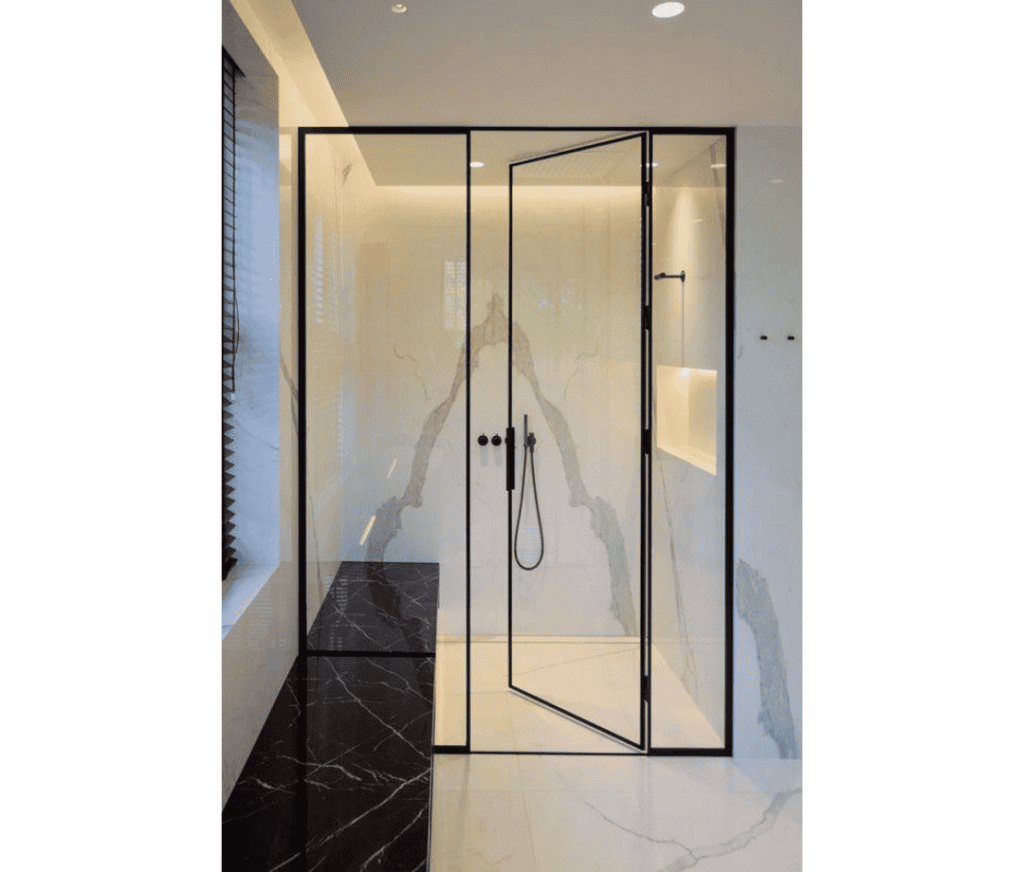 Shower Glass Partition in Dubai