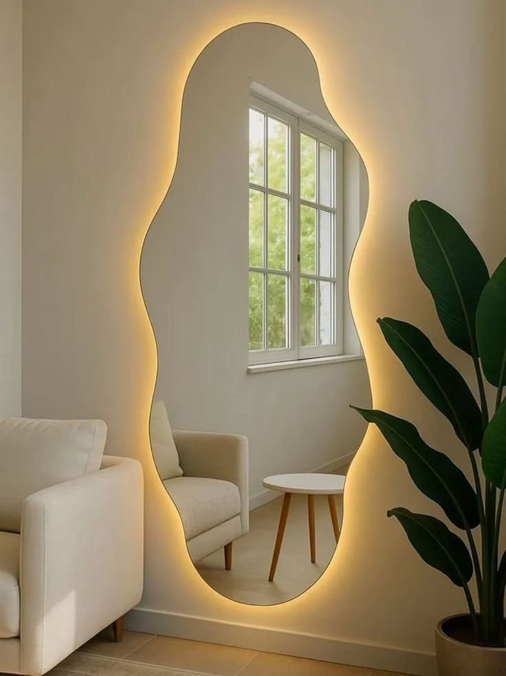 Large Decorative Mirrors for Living Room