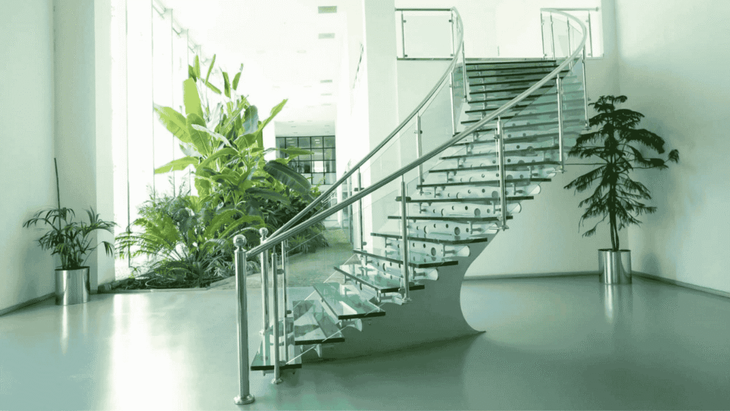 Best Glass Staircase in Dubai