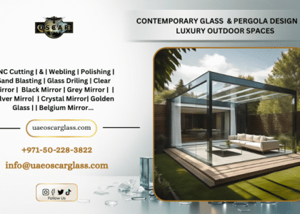 Best Aluminium Glass Pergola UAE