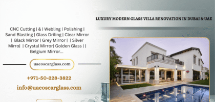 Modern Glass Villa Renovation UAE