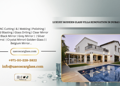 Modern Glass Villa Renovation UAE