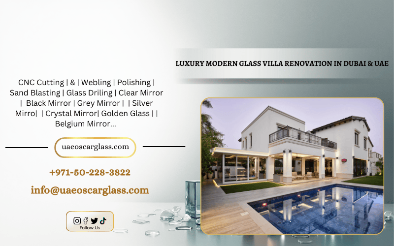 Modern Glass Villa Renovation UAE