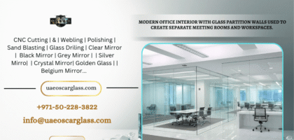 Glass Office Partition Company in Dubai
