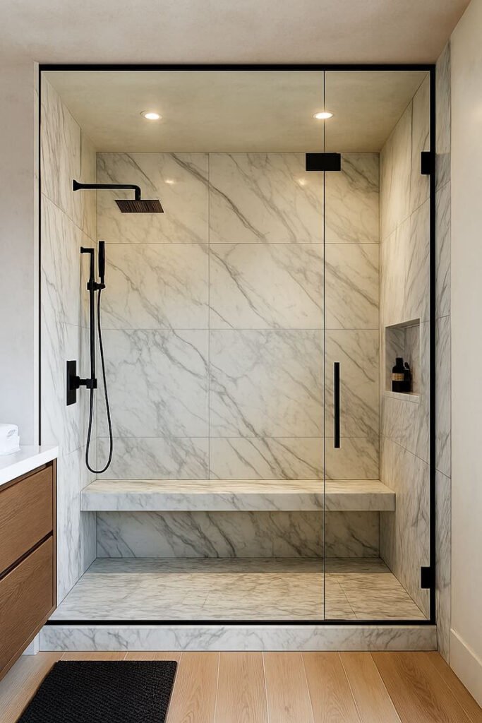 Shower Glass Installation