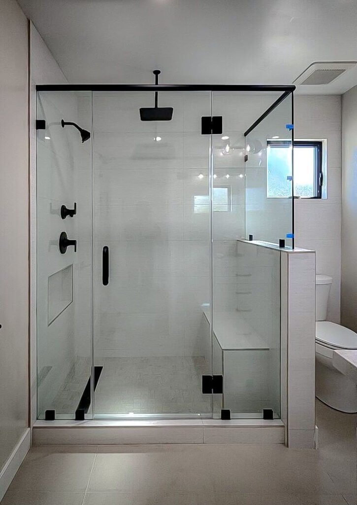 Shower Glass Installation