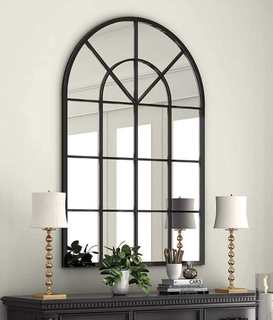 Sunlight Arched Window Mirror