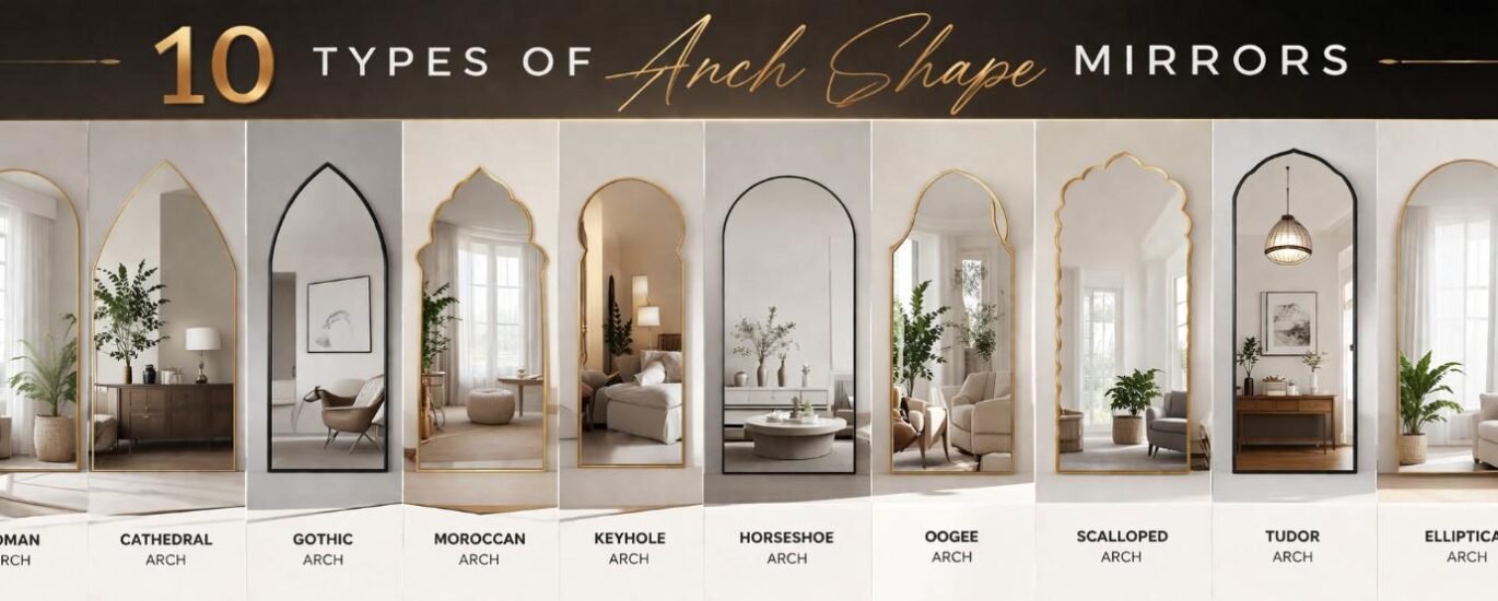 Top 10 Luxury Arch Shape Mirror
