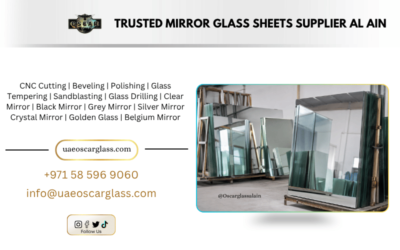 Mirror Glass Sheets Al Ain Supplier