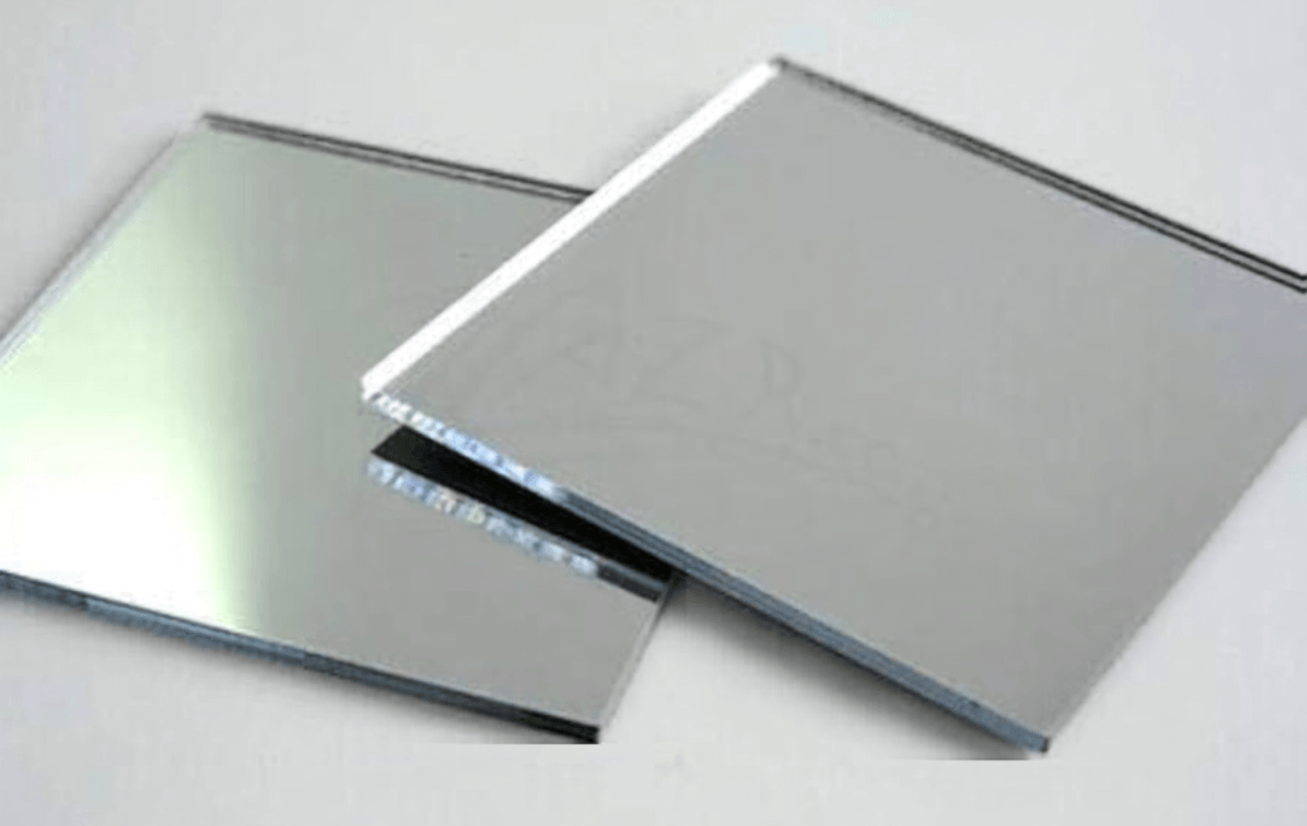 Silver Mirror Glass Sheets UAE