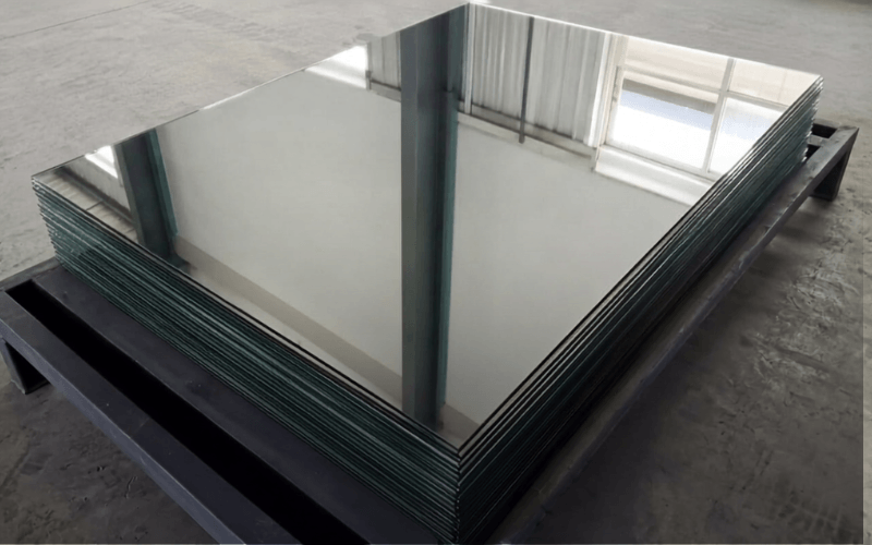 Silver Mirror Glass Sheets UAE