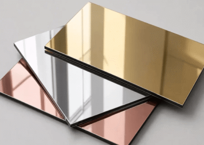 Premium Mirror Glass Sheets UAE