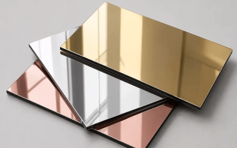 Premium Mirror Glass Sheets UAE