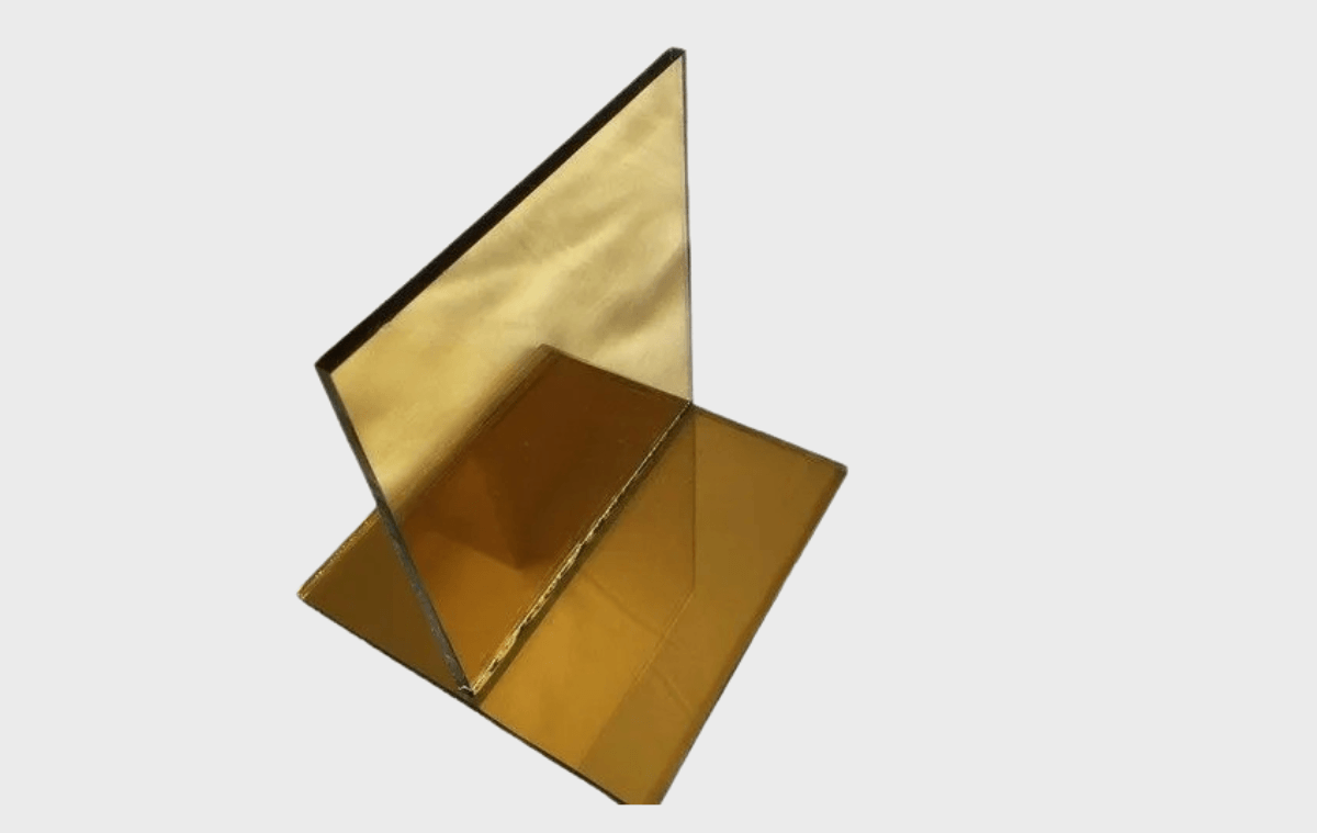 Bronze Reflective Glass Sheet UAE