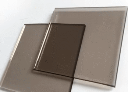 Bronze Reflective Glass Sheet UAE