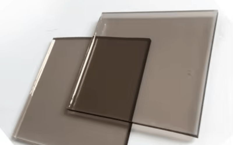 Bronze Reflective Glass Sheet UAE