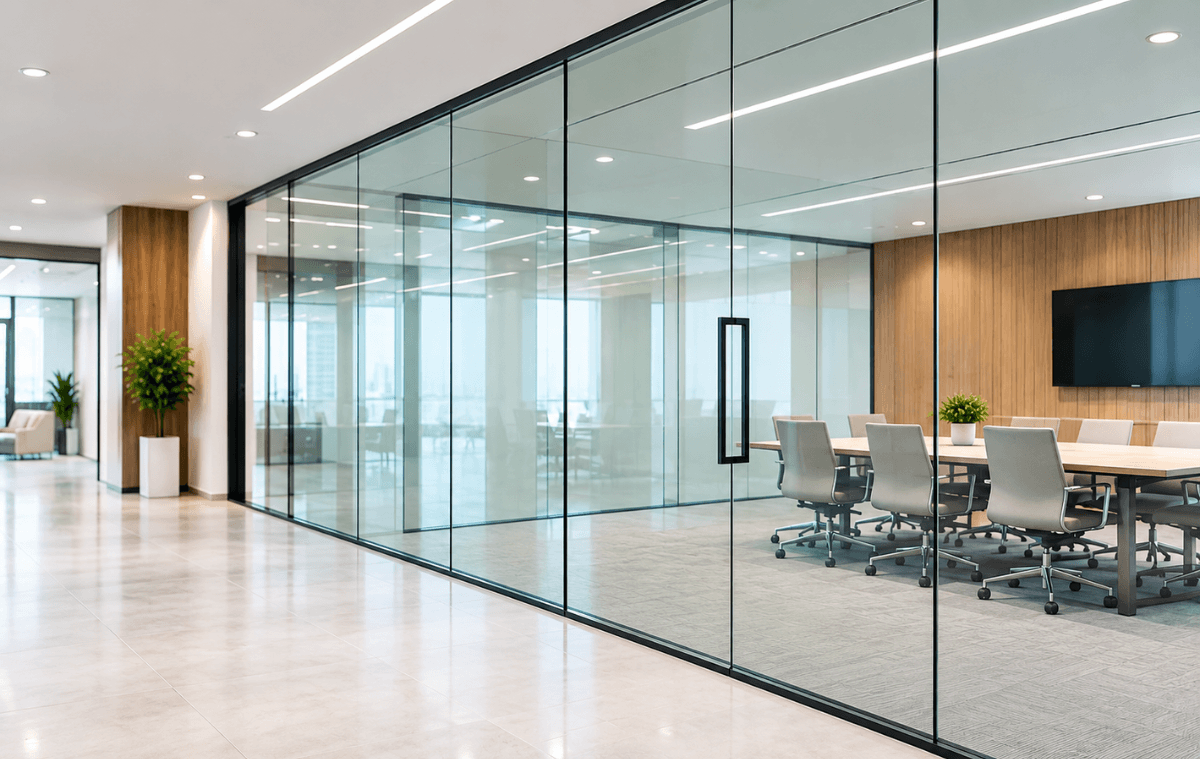 Modern Glass Wall Panels UAE