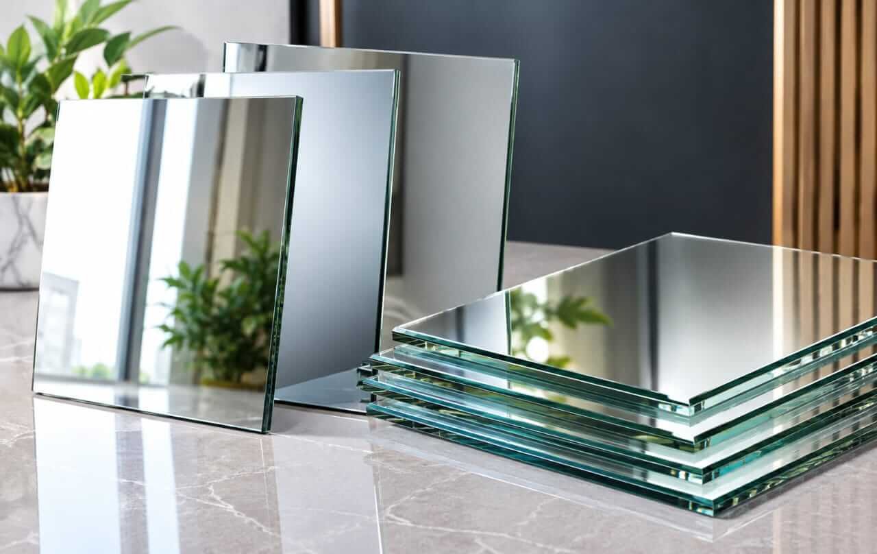 Premium Mirror Glass Sheets UAE