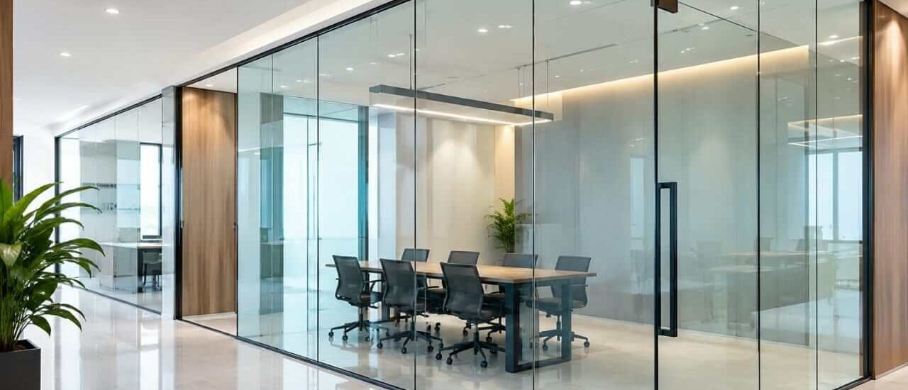 Modern Glass Wall Panels UAE